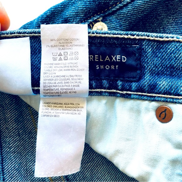 Lucky Brand Shorts Relaxed Fit Cut- Off Size 27 - Picture 7 of 7